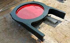 鑄鐵鑲銅圓閘門(mén)